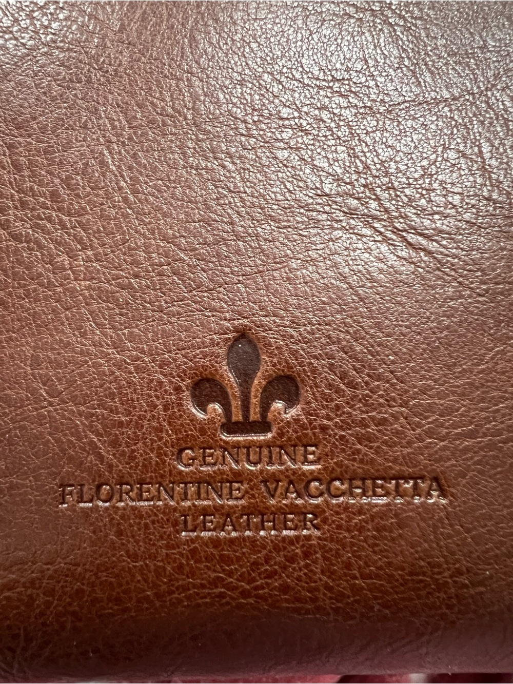 NWT, CHESTNUT Dooney & Bourke Florentine Leather Cameron Satchel - Picture 7 of 11